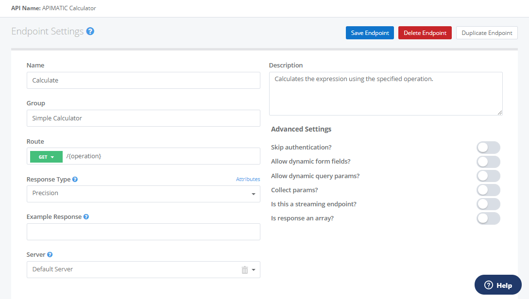API Endpoints APIMatic Documentation