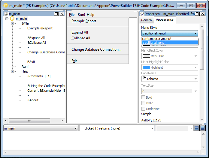 Working with Menus and Toolbars Users Guide