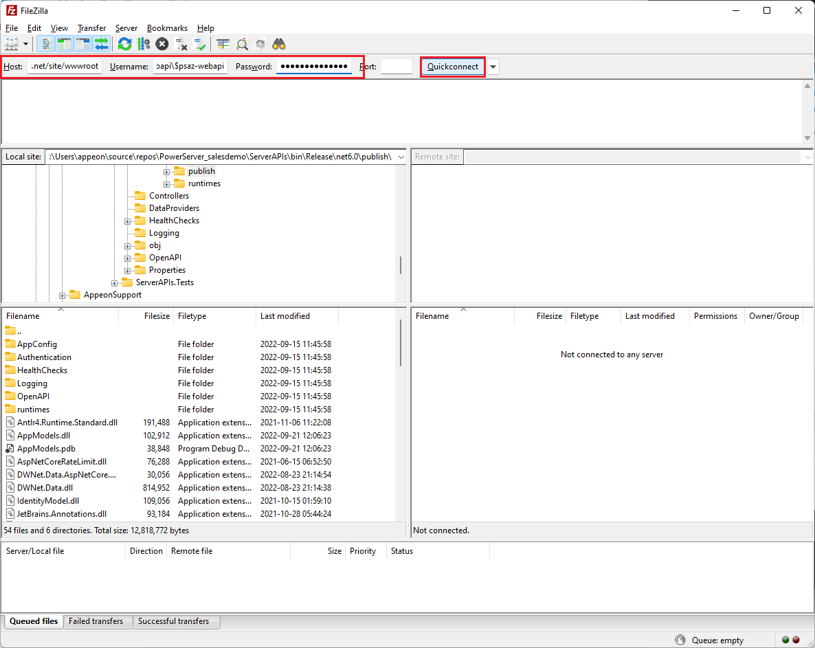 Manual Deployment (SnapDevelop) PowerServer 2022 Help