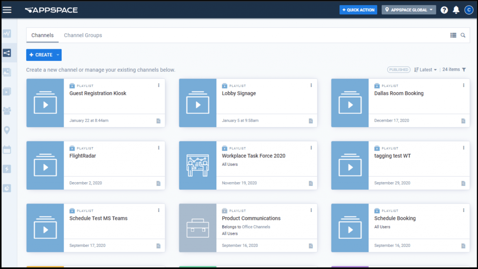 Configure Appspace Signage for Webex Control Hub Devices
