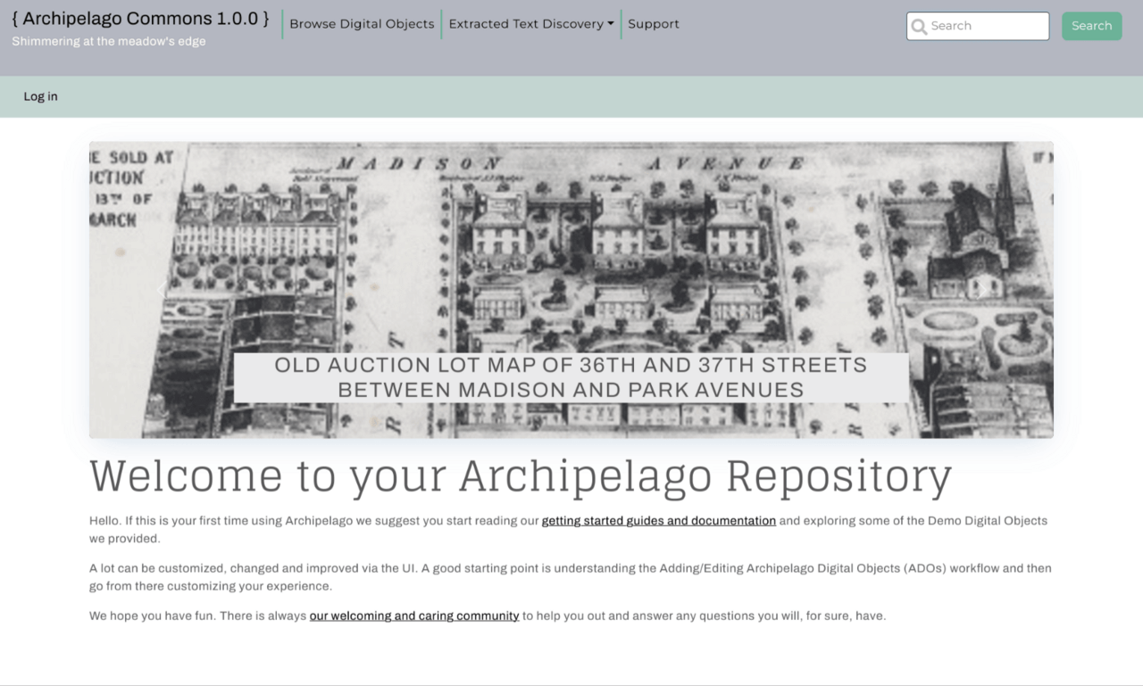 Ingesting Your First Object Archipelago Documentation