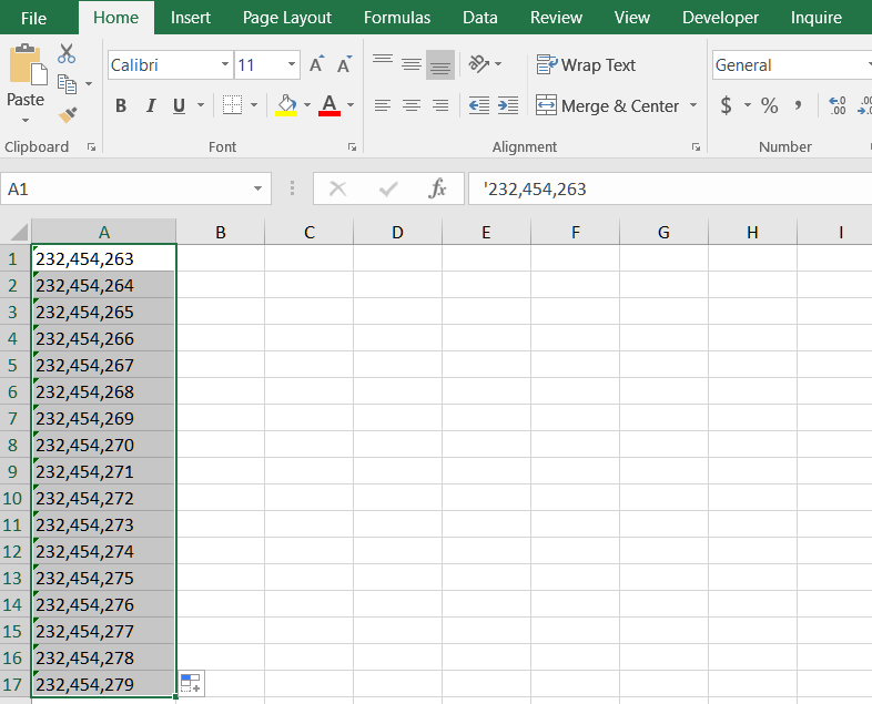 Convertir des données numériques texte en nombreDocumentation