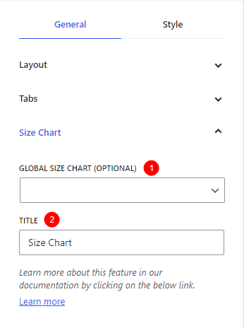 [Pro] Size Chart – aThemes Knowledge Base