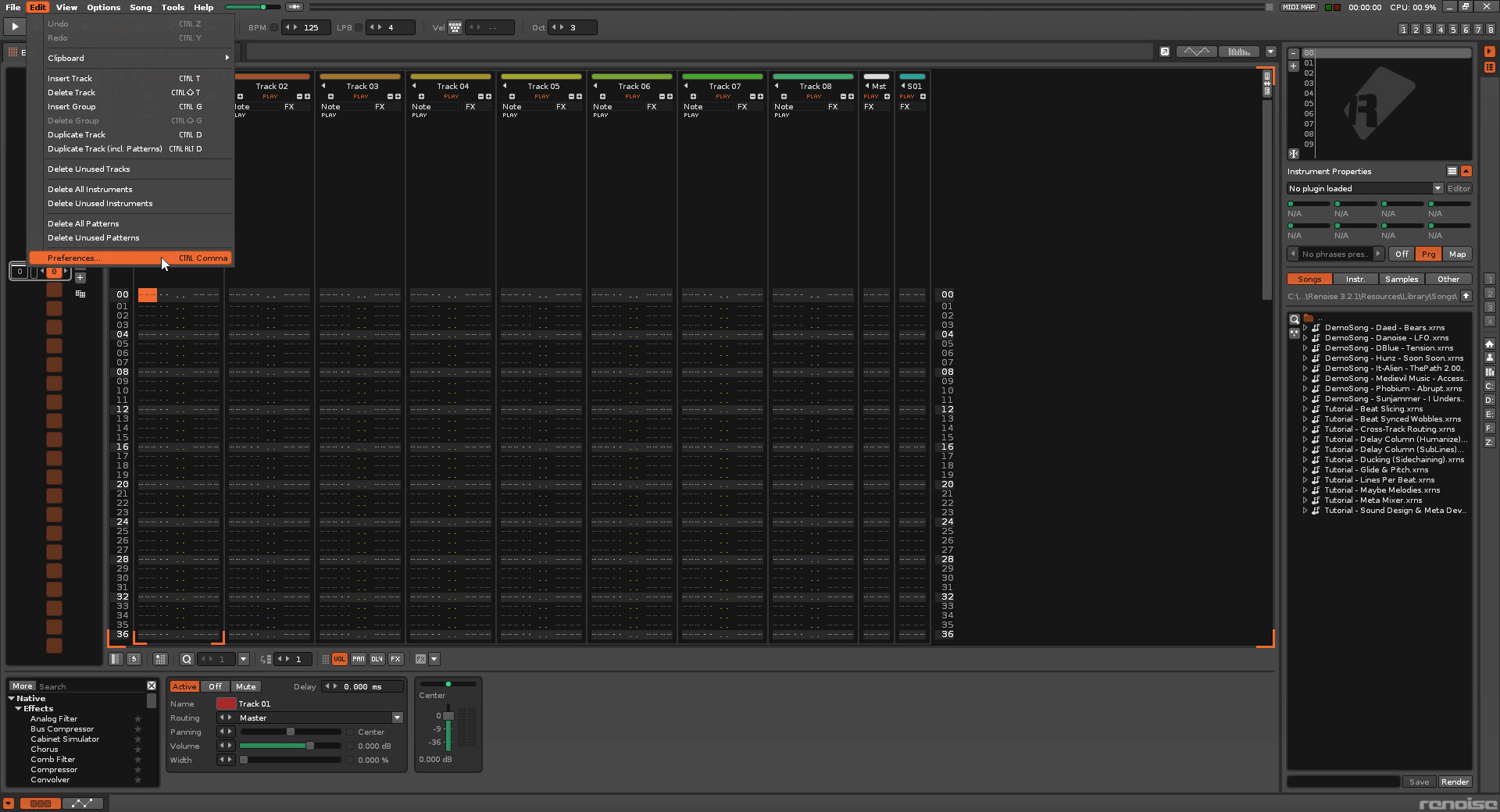 User Guide for Renoise AURA Plugins Knowledge Base