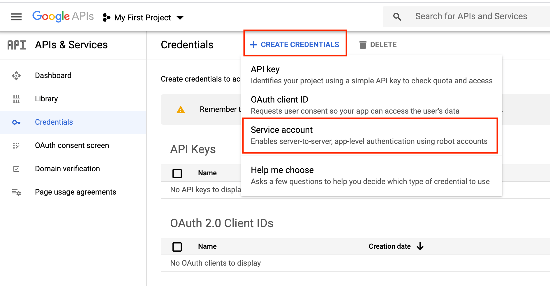 Google Cloud Getting Started Guide Documentation