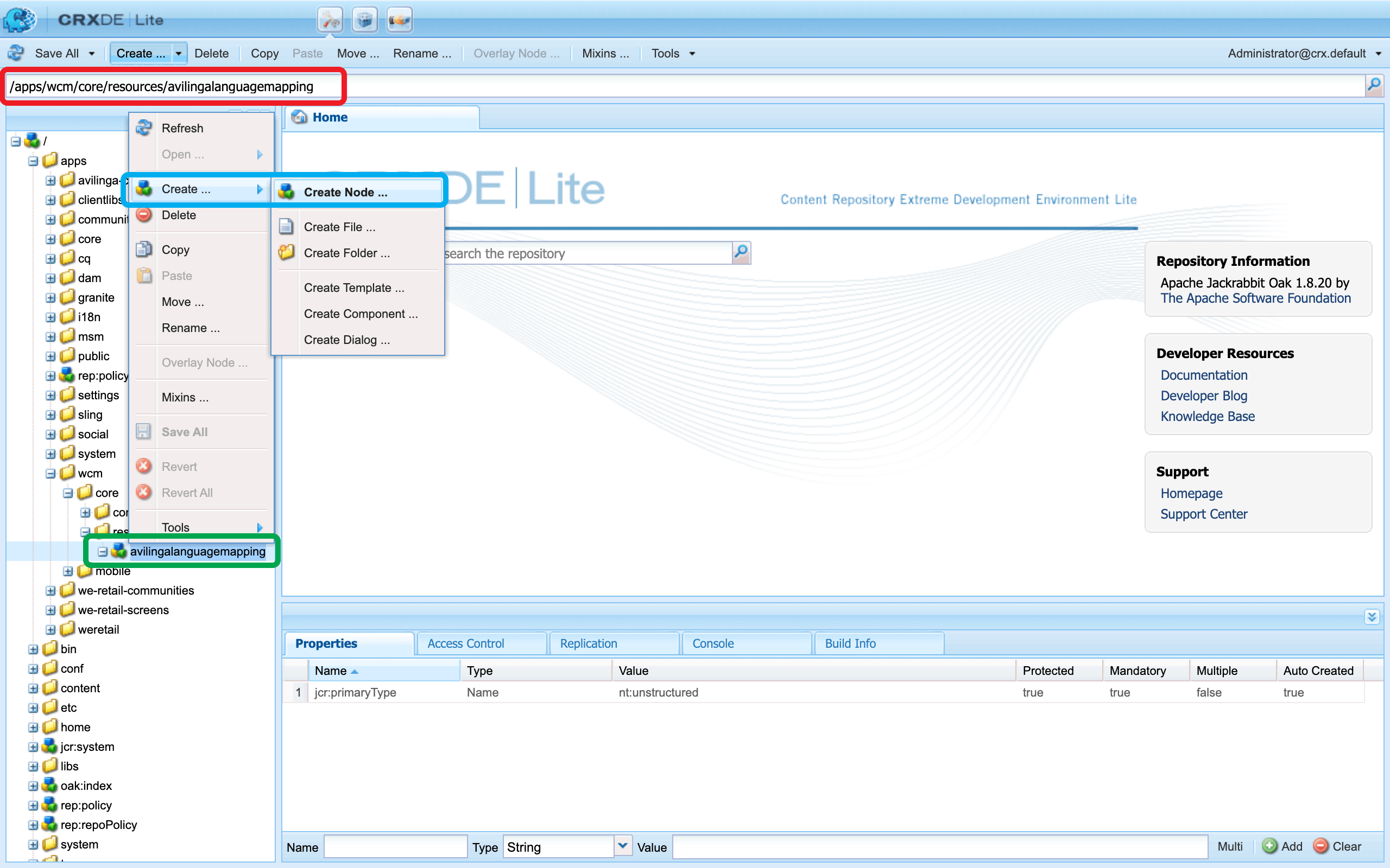 Installation guide Avilinga Documentation