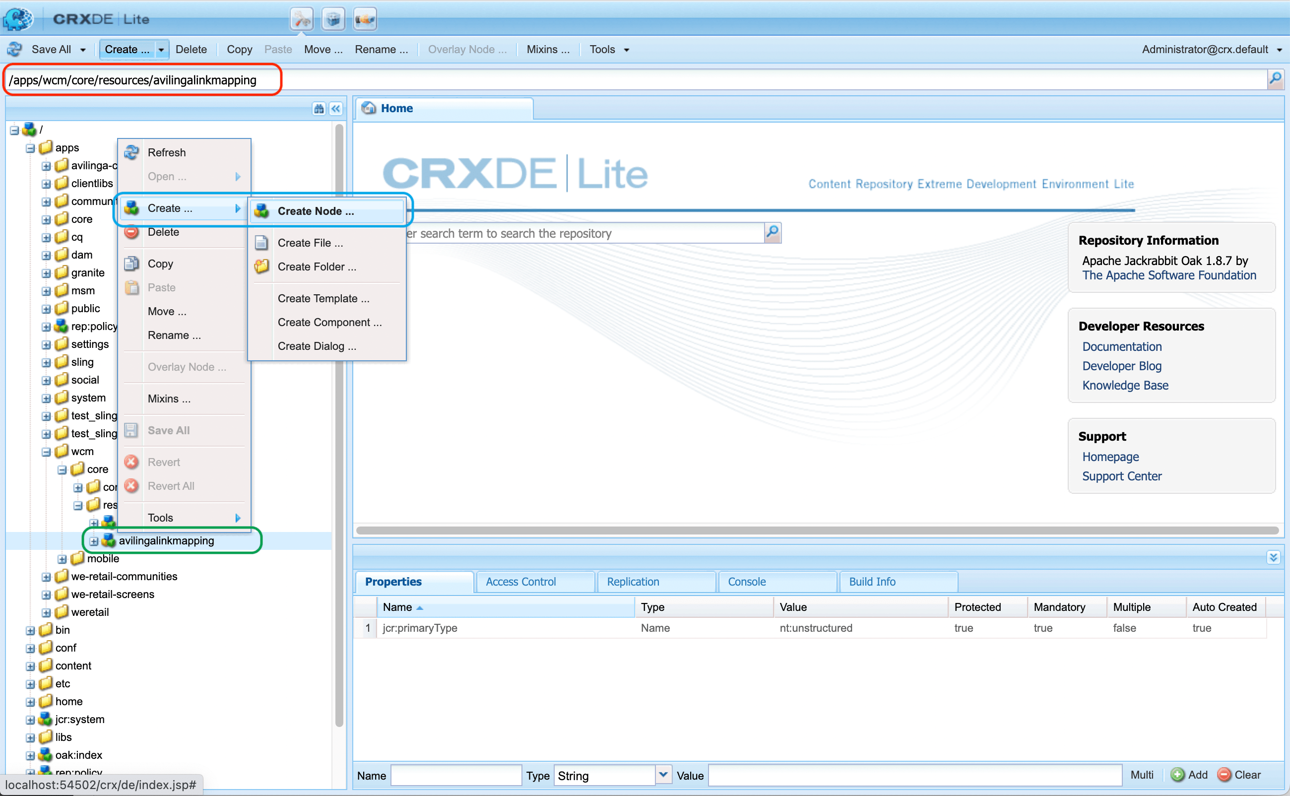 Installation guide Avilinga Documentation