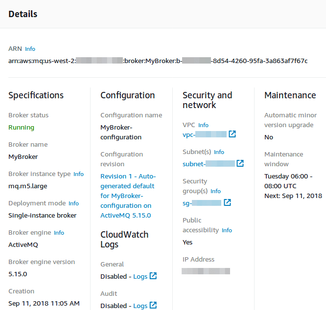 Tutorial Listing Amazon MQ Brokers and Viewing Broker Details Amazon MQ