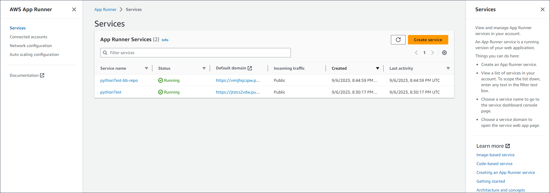 Getting started with App Runner AWS App Runner