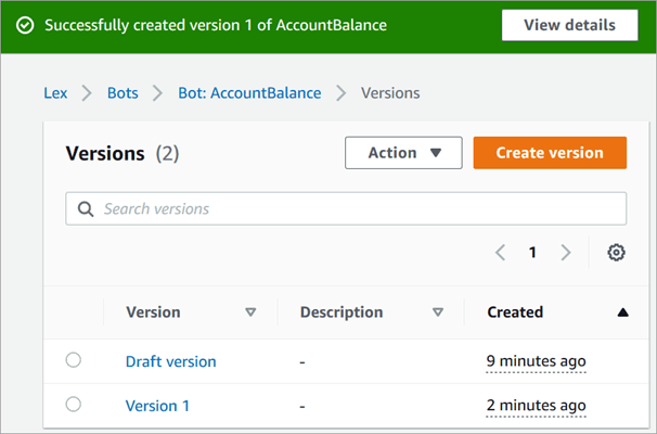 Einen AmazonLexBot zu Amazon Connect hinzufügen Amazon Connect
