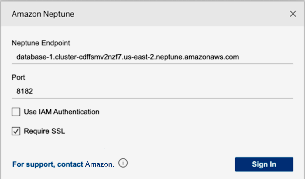 Amazon Neptune JDBC connectivity Amazon Neptune