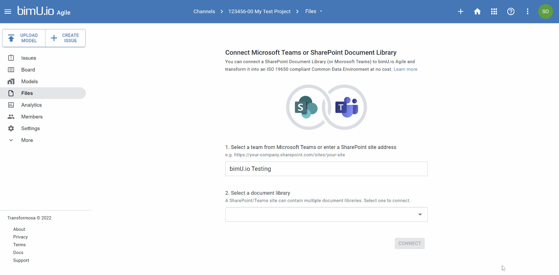 Manage Project Documents bimU.io User Guide