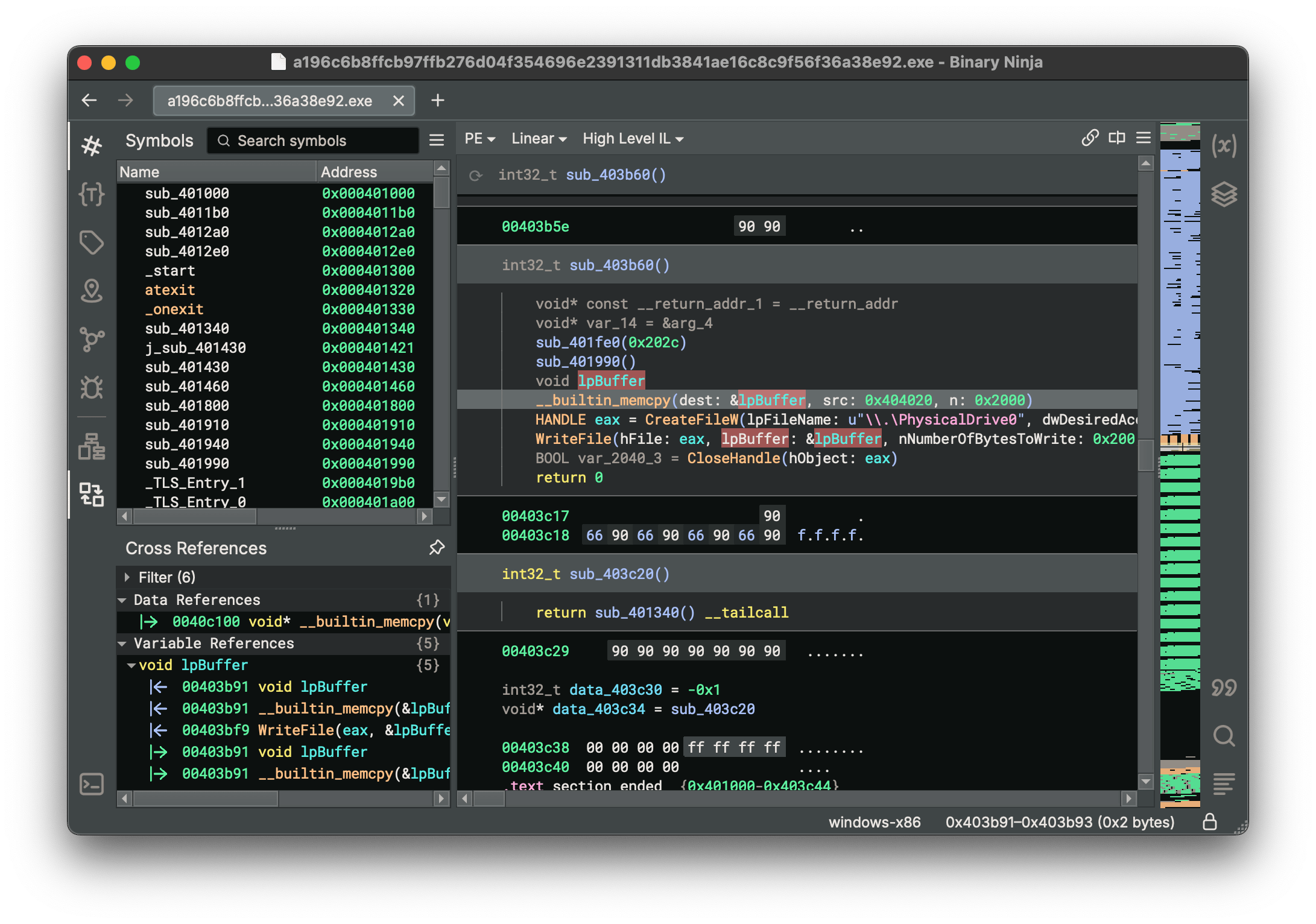 Getting Started Binary Ninja User Documentation