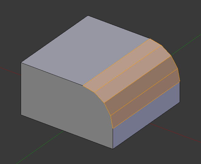 Blender bevel an edge