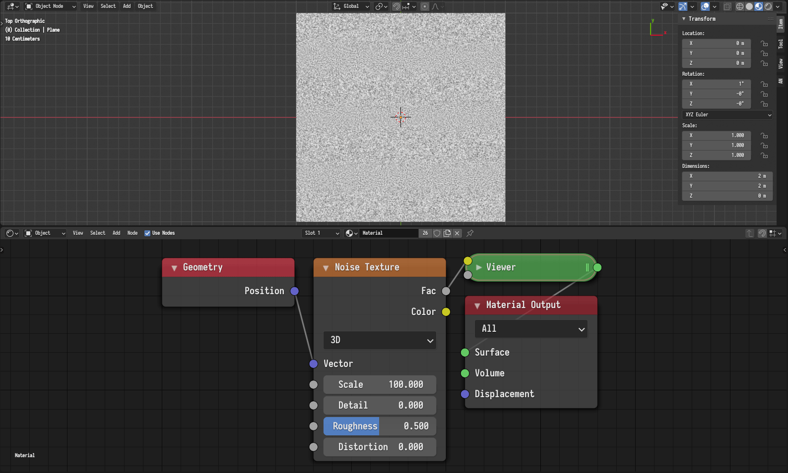 Noise Texture Node Blender 4.2 Manual
