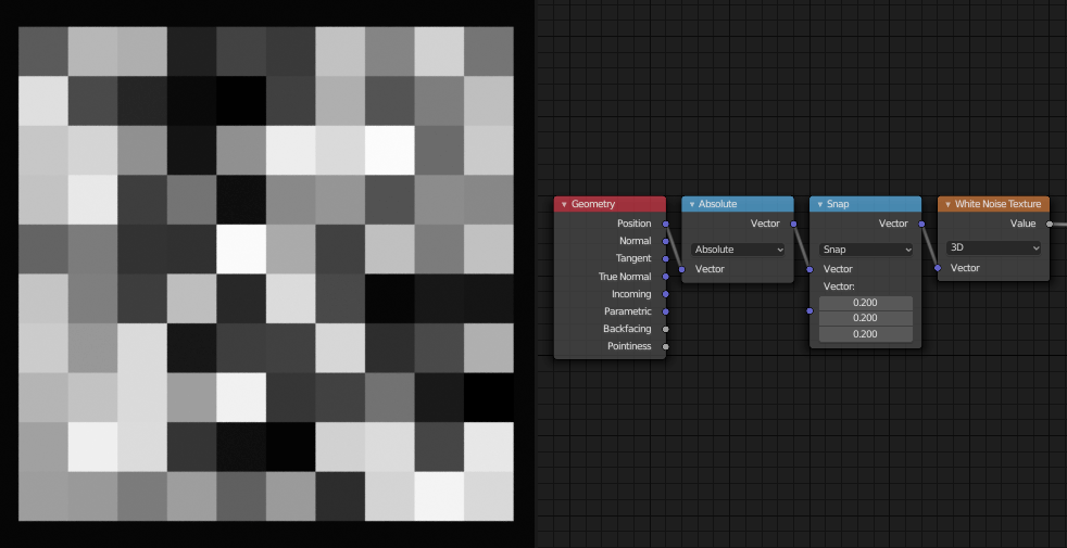 White Noise Texture Node Blender 4.2 Manual