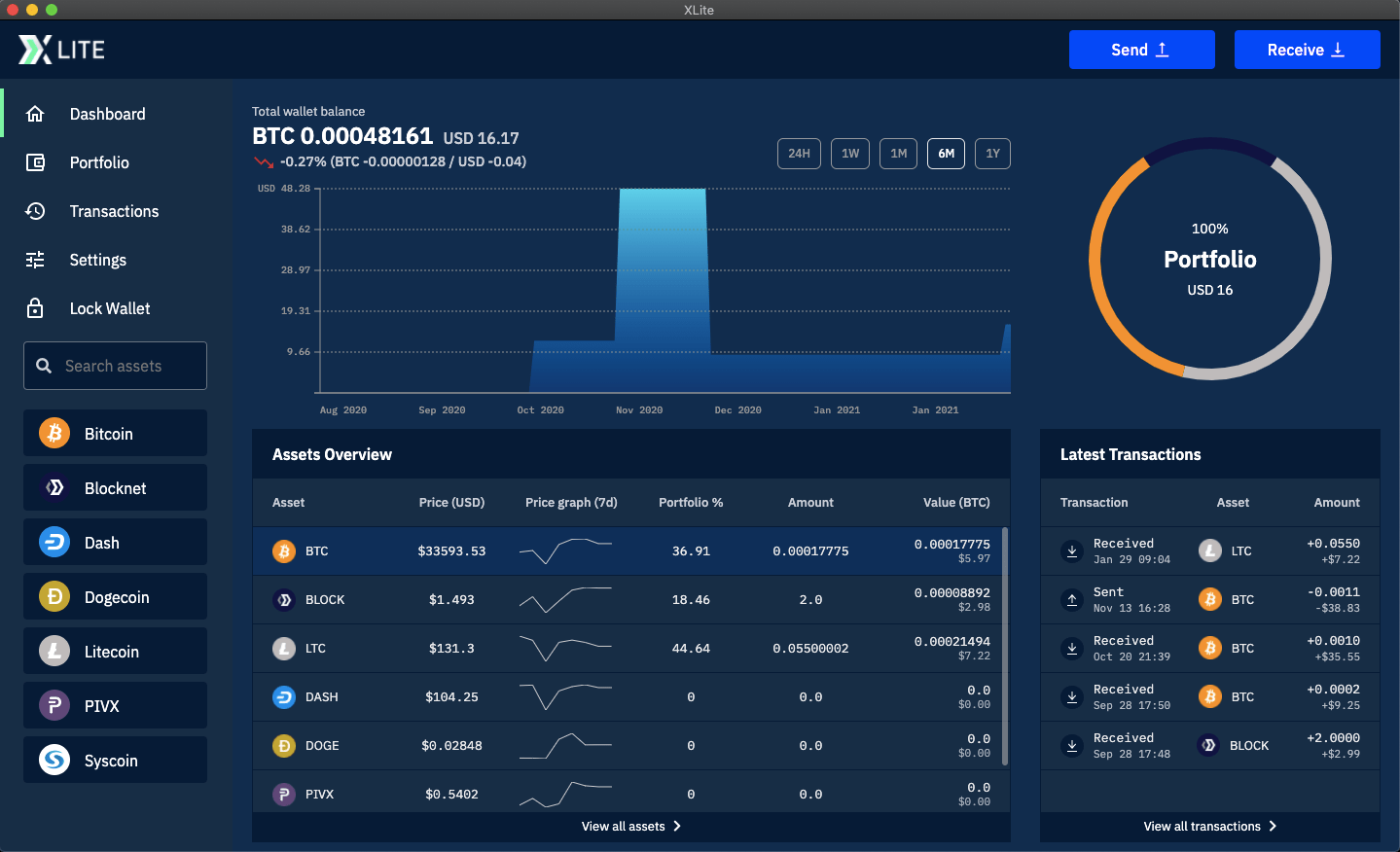 XLite Create, Backup & Restore Wallet Guide