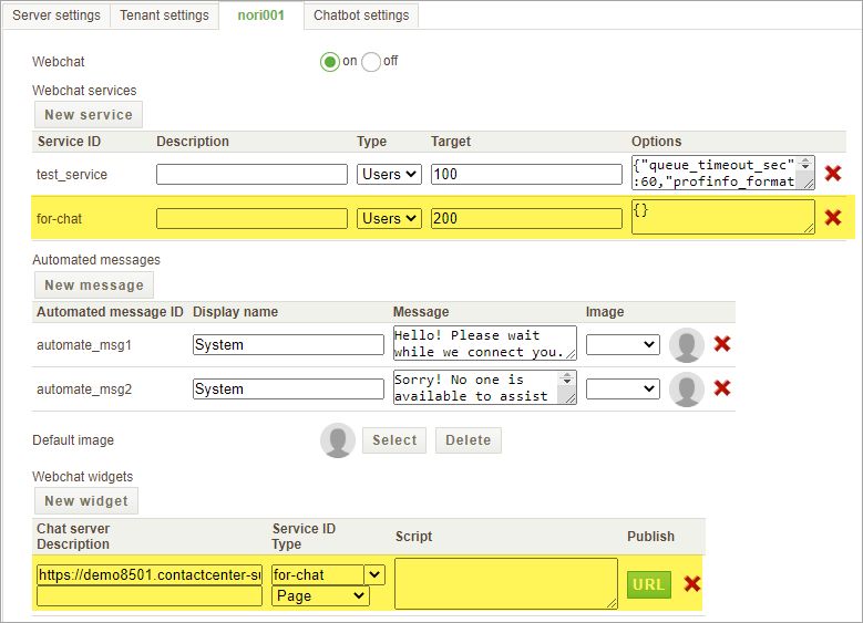 UC Chatbot Module Settings Brekeke PBX Wiki