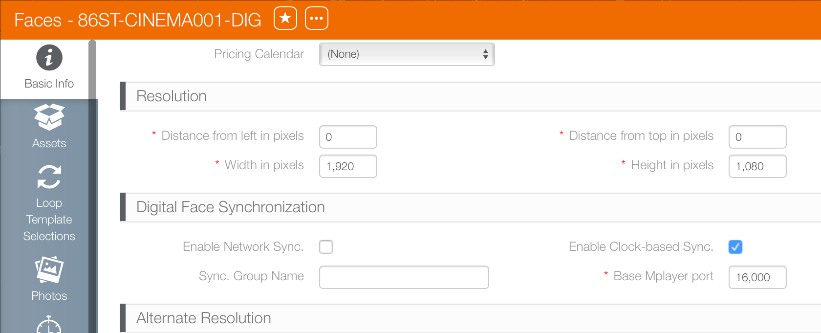 Configuring Player ClockBased Sync