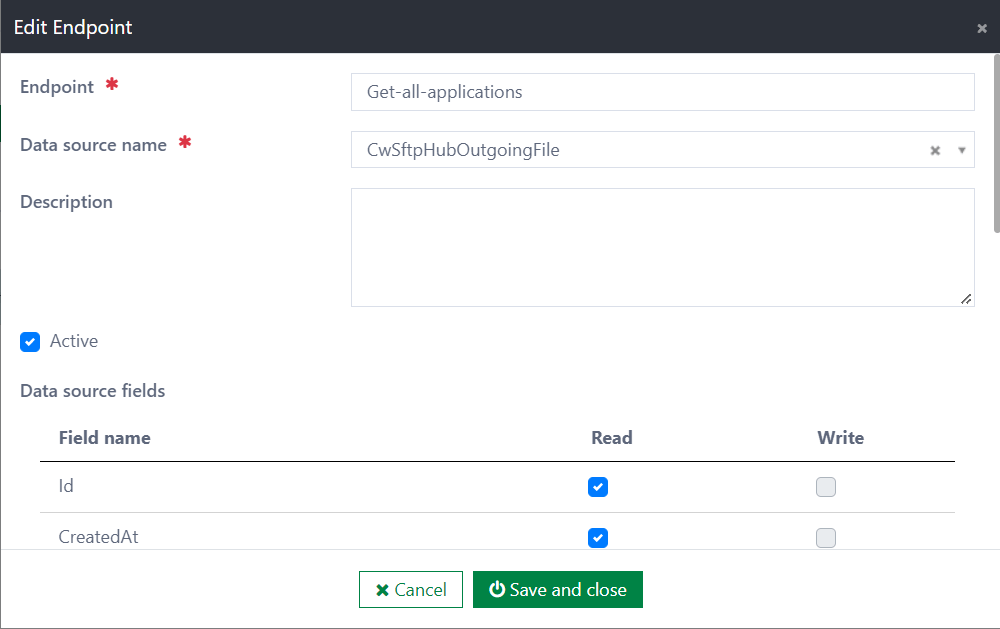 Component REST data sources Casewhere Docs
