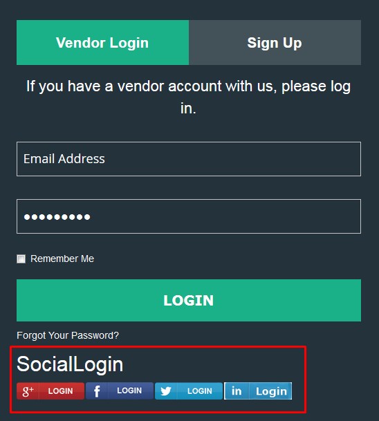 Magento 2 Marketplace Vendor Social Login Addon User Guide