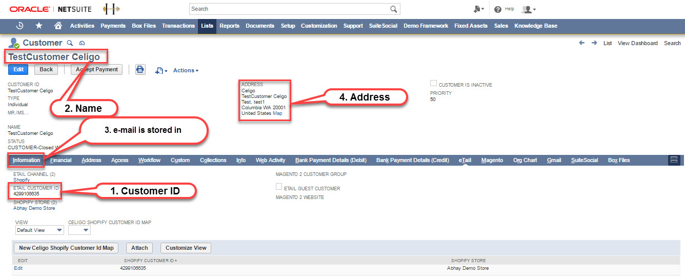 Sync orders and customers from Shopify to NetSuite Celigo Help Center