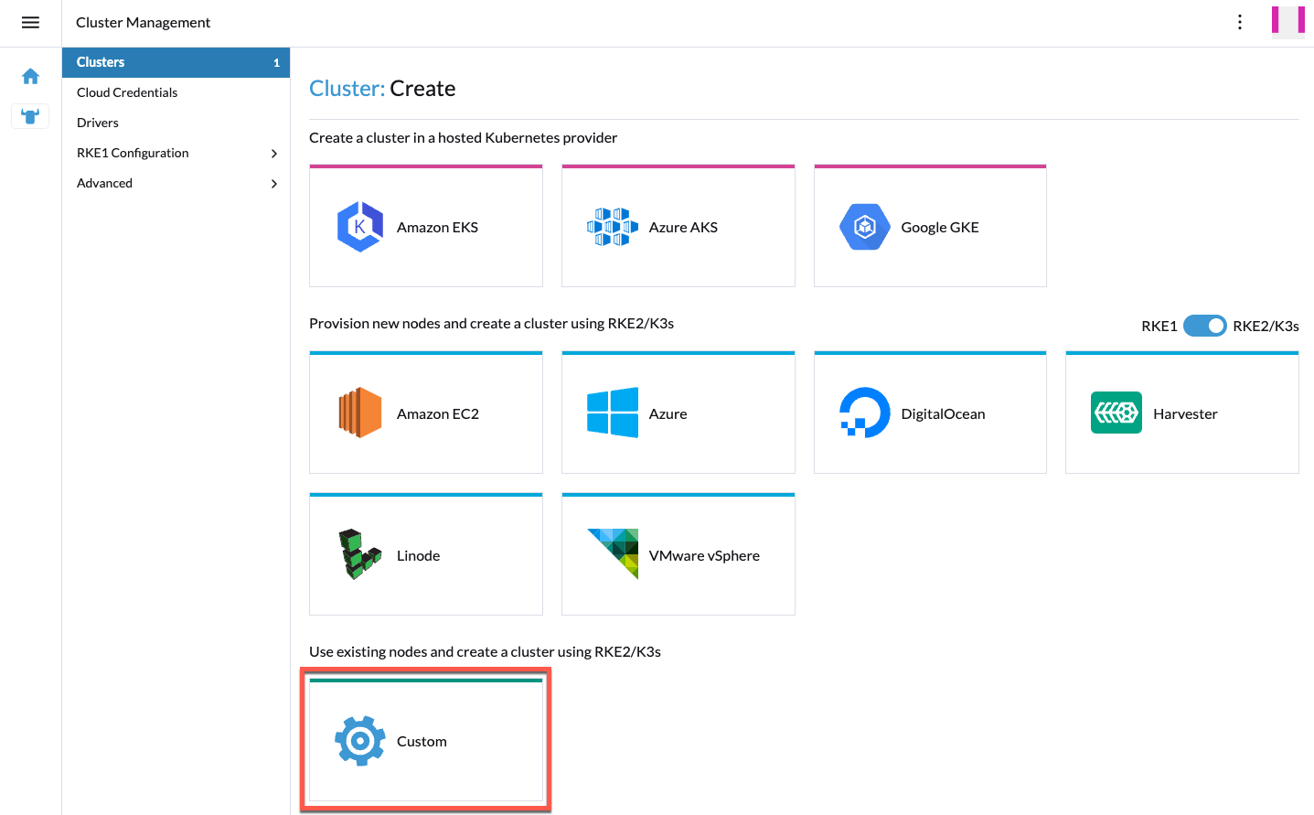 Installation using Rancher — Cilium 1.14.0 documentation