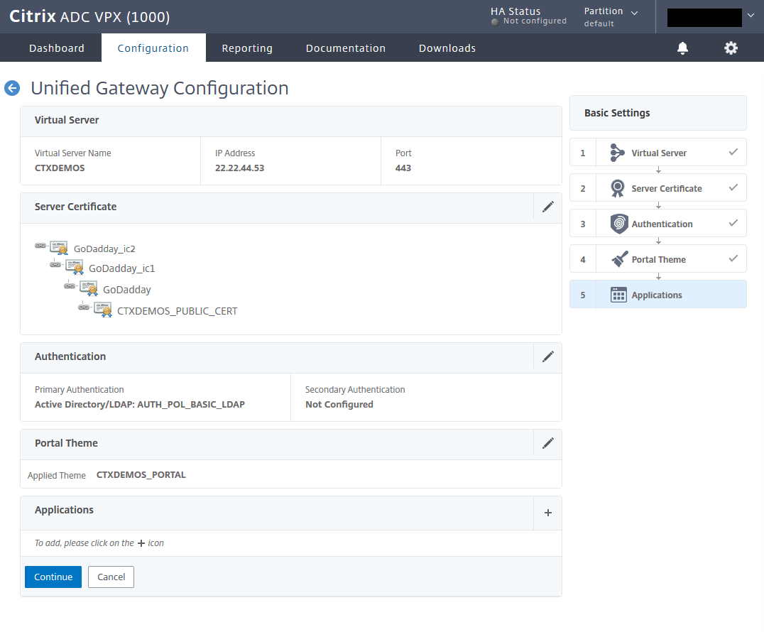 Citrix Gateway and Microsoft Azure MultiFactor Authentication