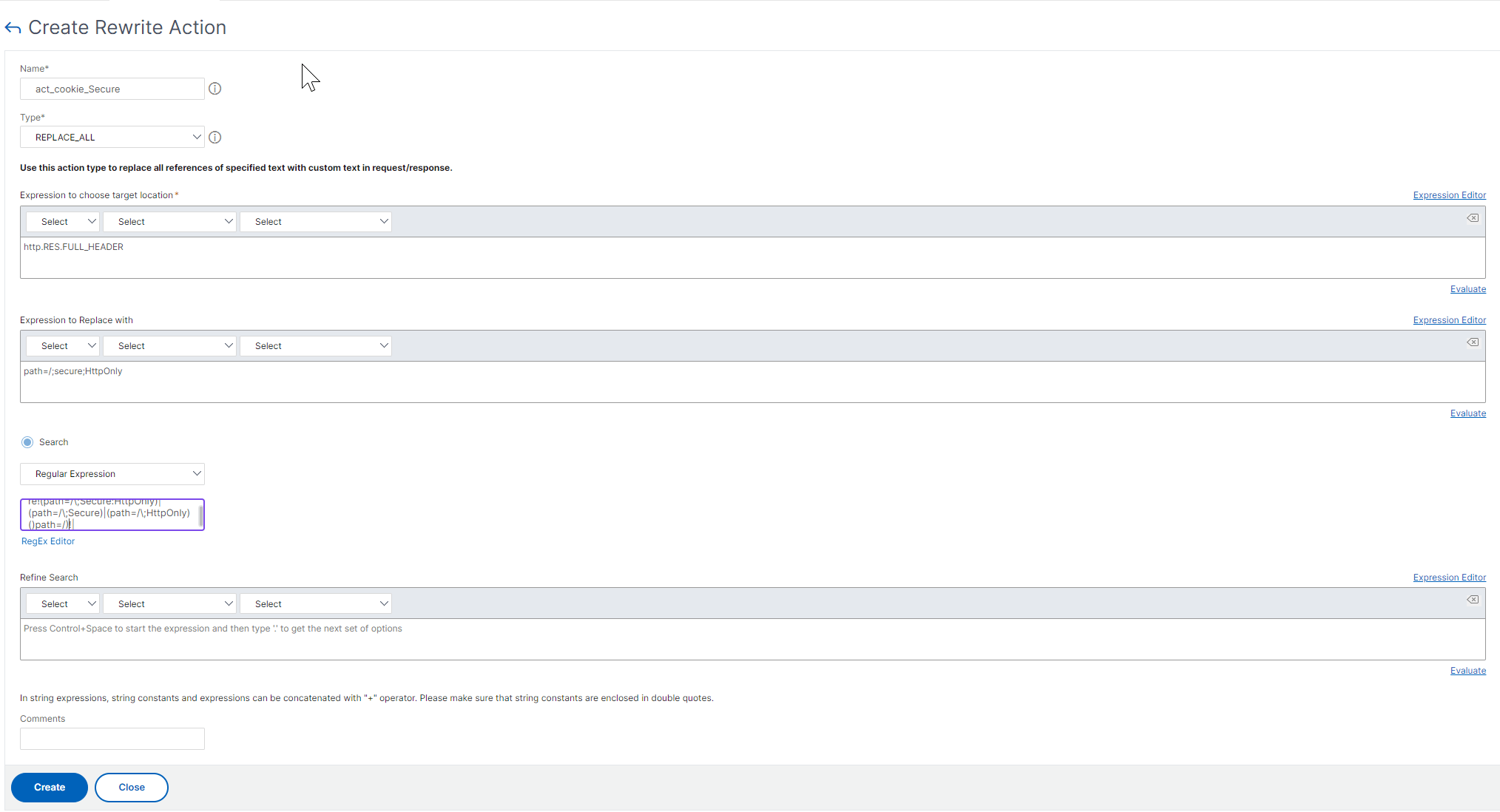 Use case How to force Secure and HttpOnly cookie options for websites