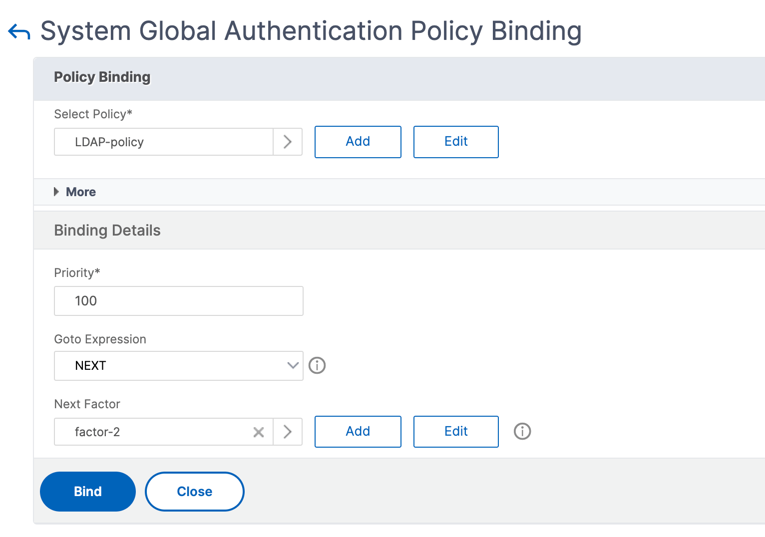 Two factor authentication for system users and external users