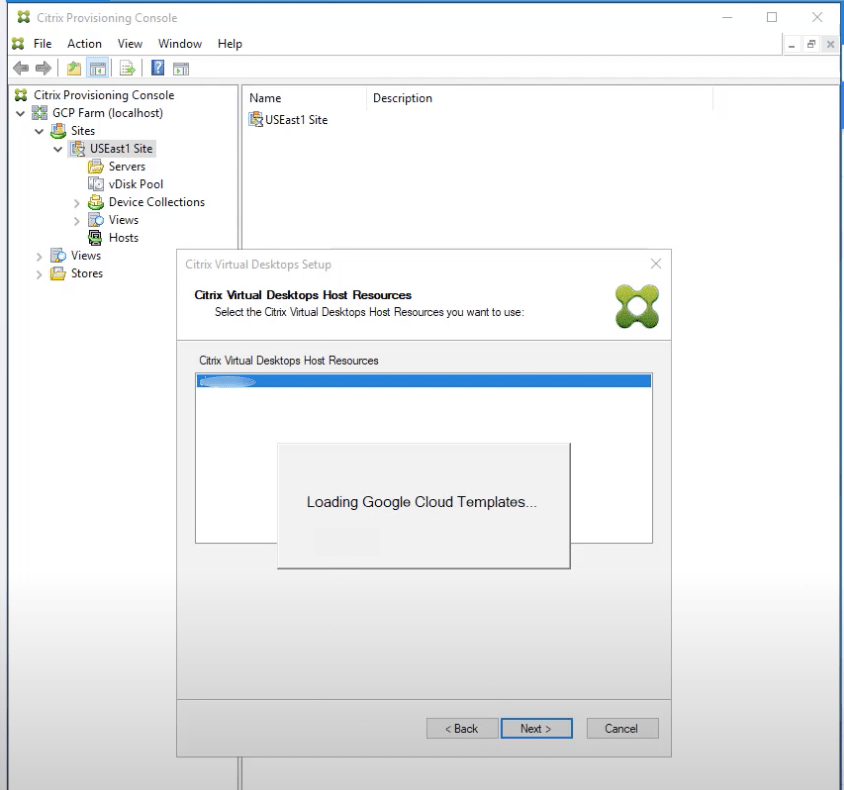 Citrix Provisioning on Google Cloud Platform Citrix Provisioning 2308
