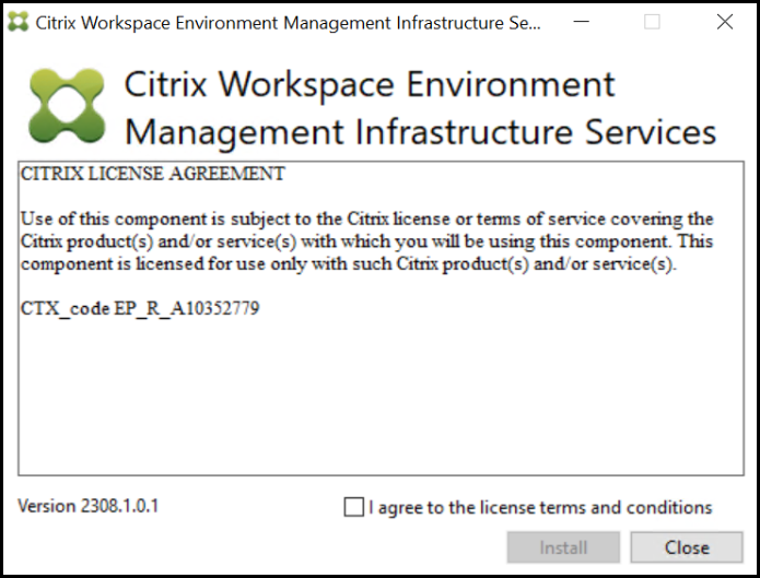 Quick-start guide | Workspace Environment Management 2411