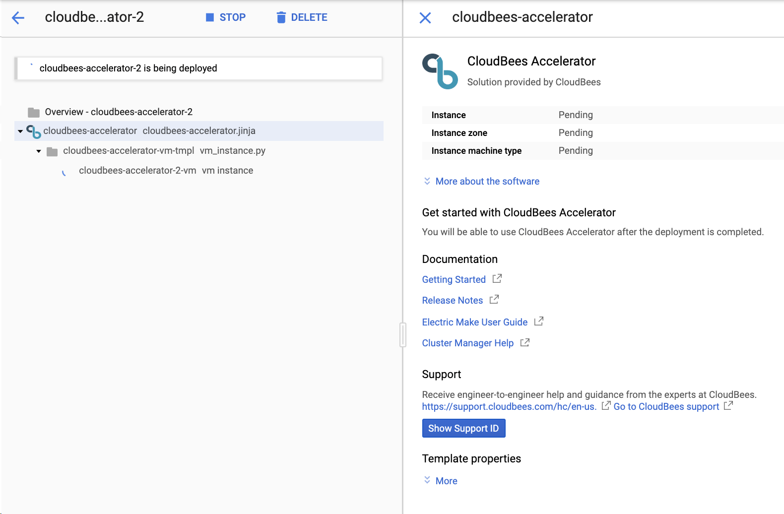 CloudBees Build Acceleration GCP marketplace quick start