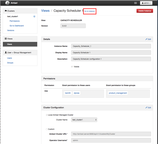Set YARN Queue Manager View user permissions