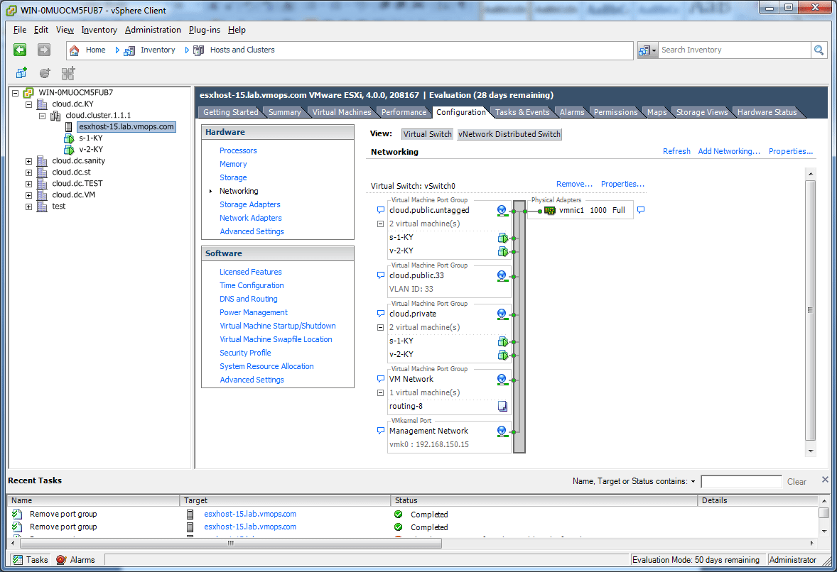 Host VMware vSphere Installation — Apache CloudStack 4.15.1.0 documentation