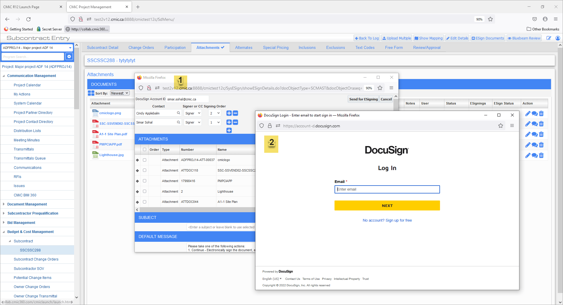 DocuSign Integration Sending Documents Using DocuSign OAuth2.0
