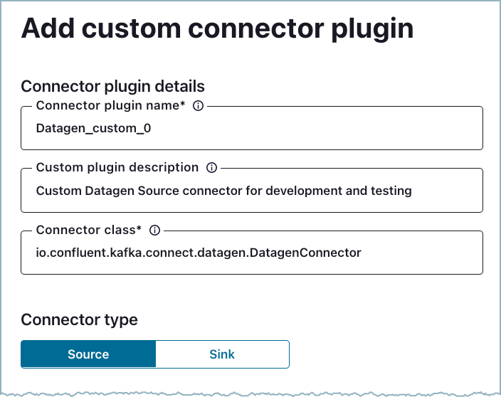 Custom Connectors for Confluent Cloud Confluent Documentation