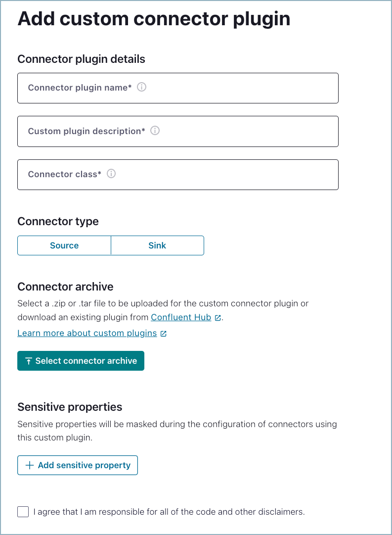 Custom Connectors for Confluent Cloud Confluent Documentation