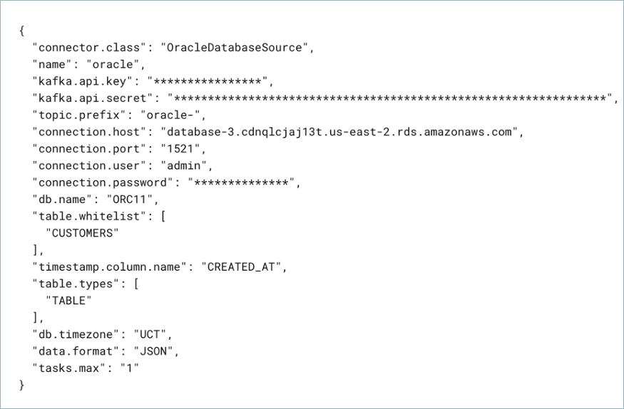 Oracle Database (JDBC) Source Connector for Confluent Cloud Quick Start
