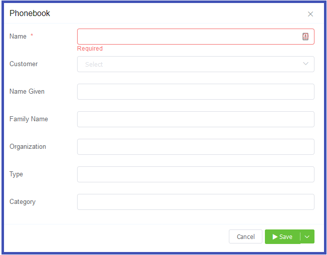 Phonebook ConnexCS Documentation