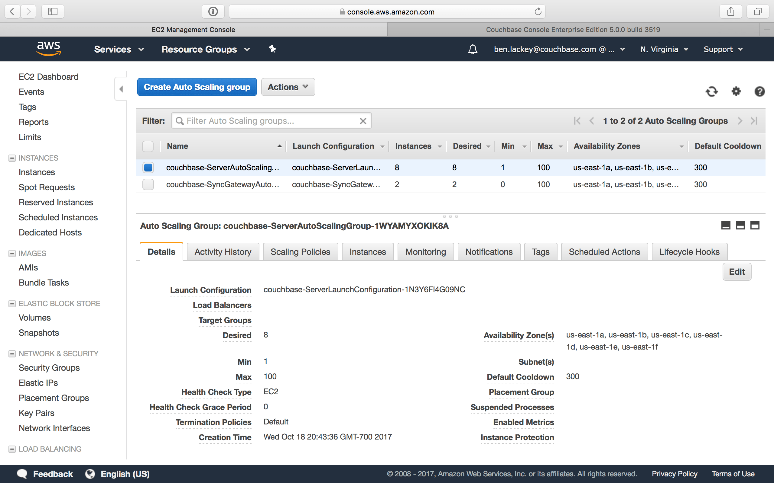 Deploy Couchbase Server Using AWS Marketplace Couchbase Docs