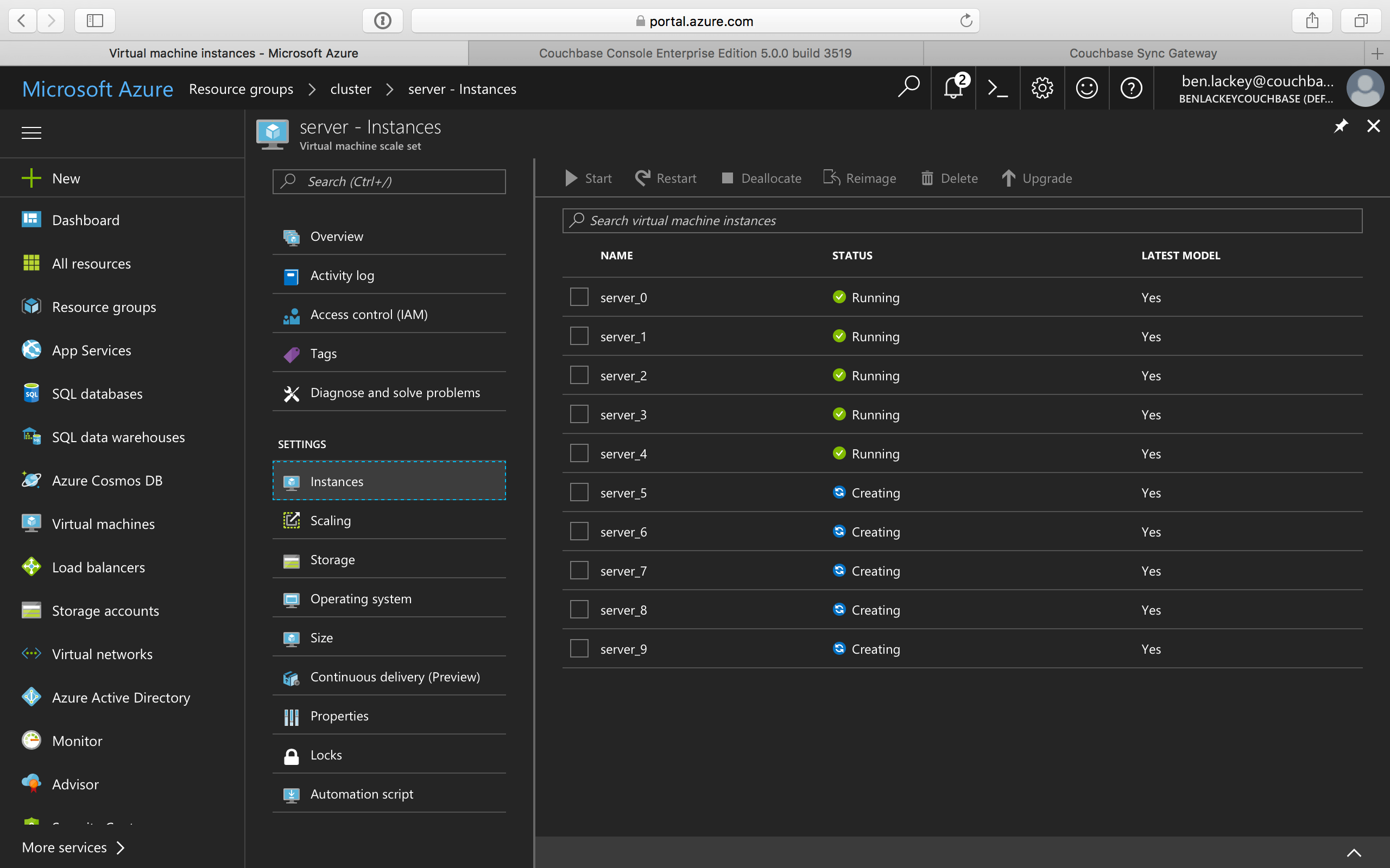 Deploy Couchbase Server Using Azure Marketplace Couchbase Docs