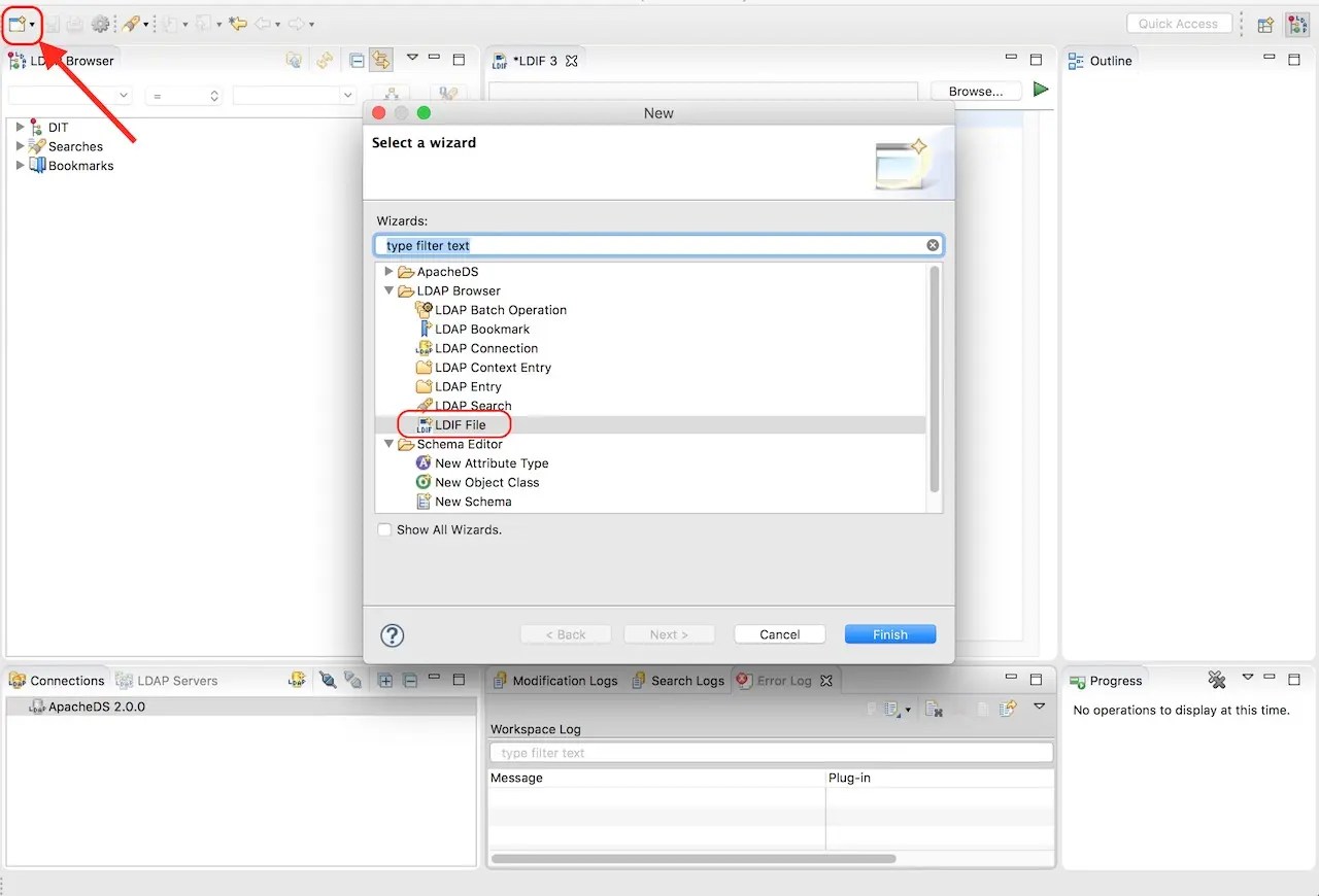 Setting up an LDAP server for development/testing using Apache
