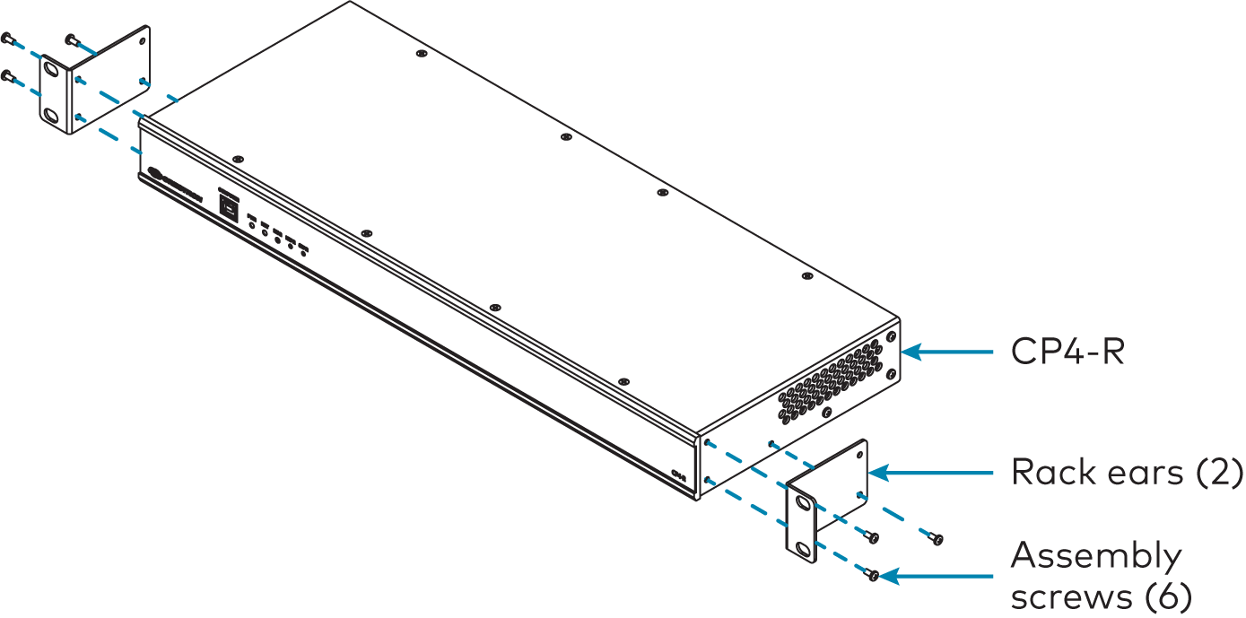 CP4-R Installation | 4-Series™ Control Systems Manual