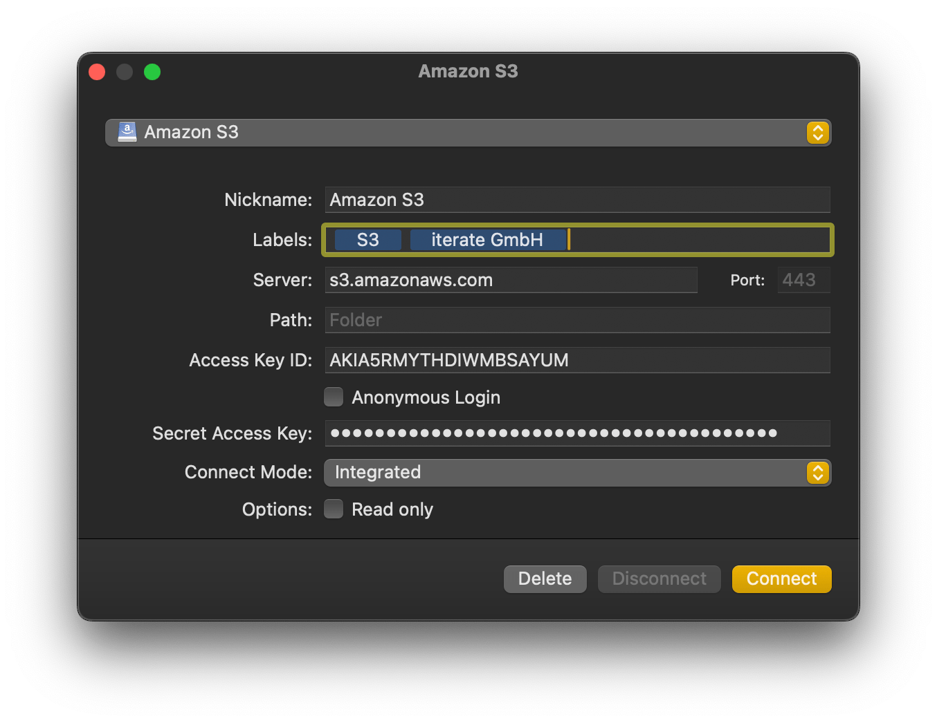 User Interface — Cyberduck Help documentation