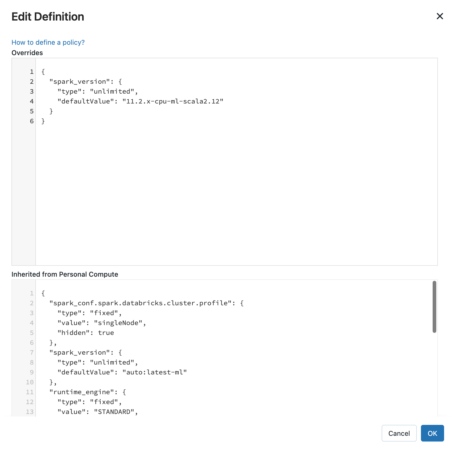 Manage the Personal Compute policy Databricks on AWS