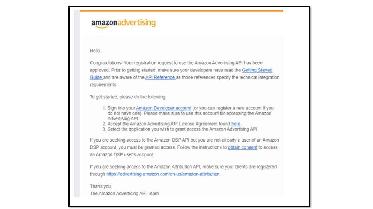 Prerequisites to Setup Amazon Ads DataChannel