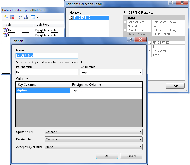 Using DataSet Editor