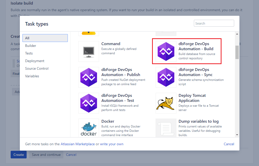 Build CI/CD pipelines with Bamboo