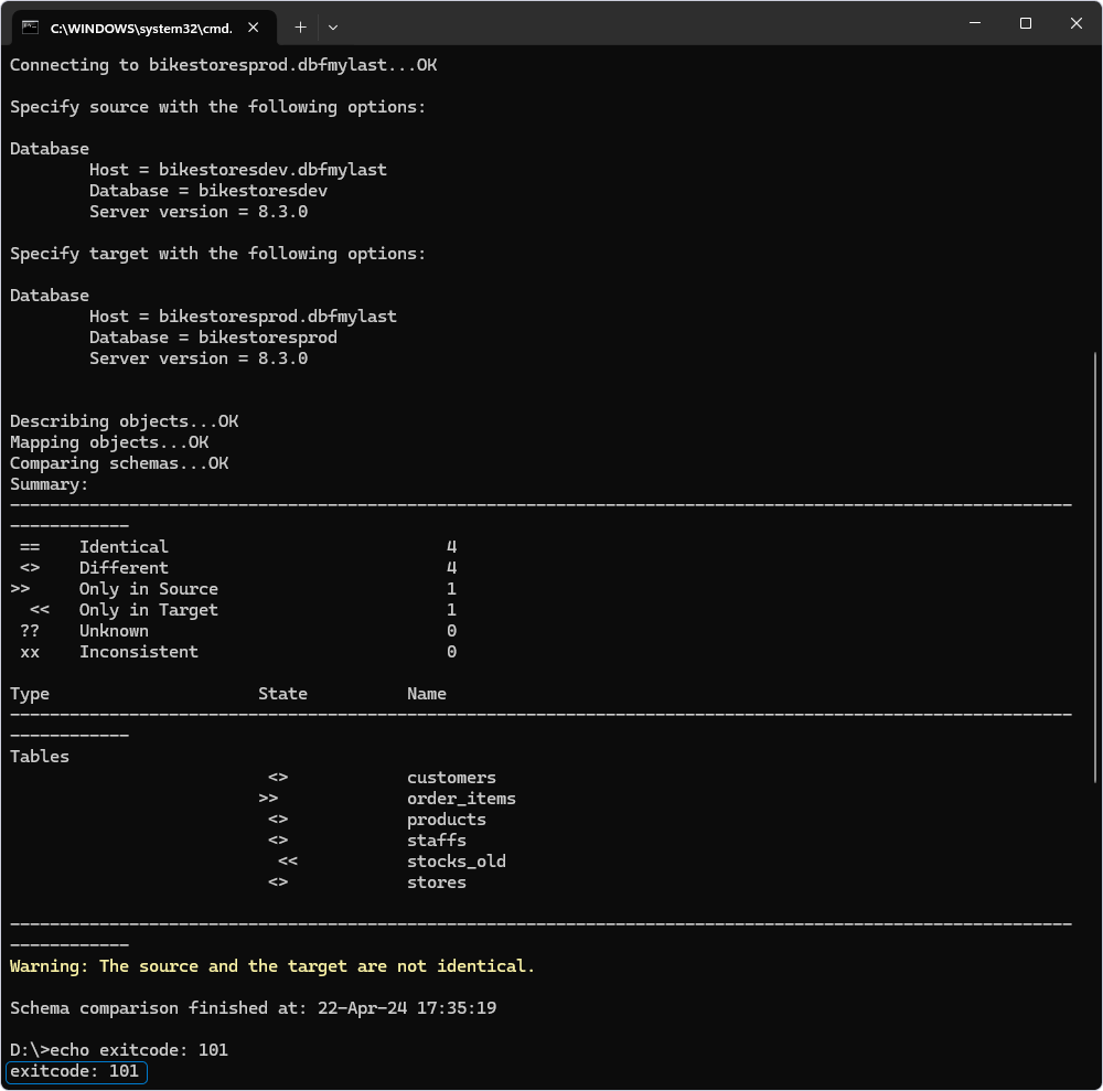 Set up automatic log sending in the event of a comparison error